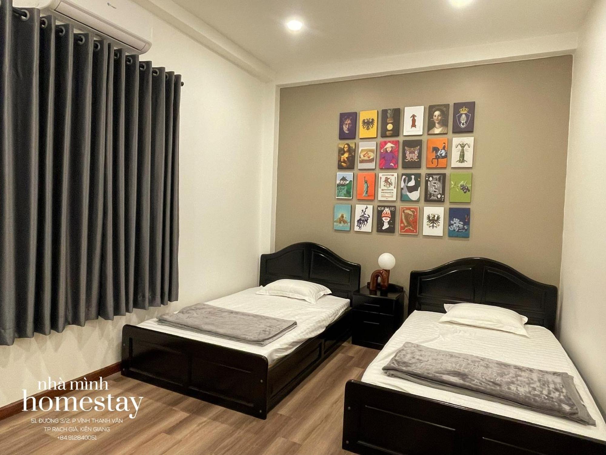 Nha Minh Homestay راش غايا المظهر الخارجي الصورة